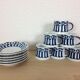 Coffee or tea service Sargadelos porcelain 6 cups