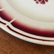 Vintage set of 5 Badonviller Luneville plates and others