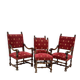 Salon (chaises et fauteuils sculptés) de style Louis XIII
