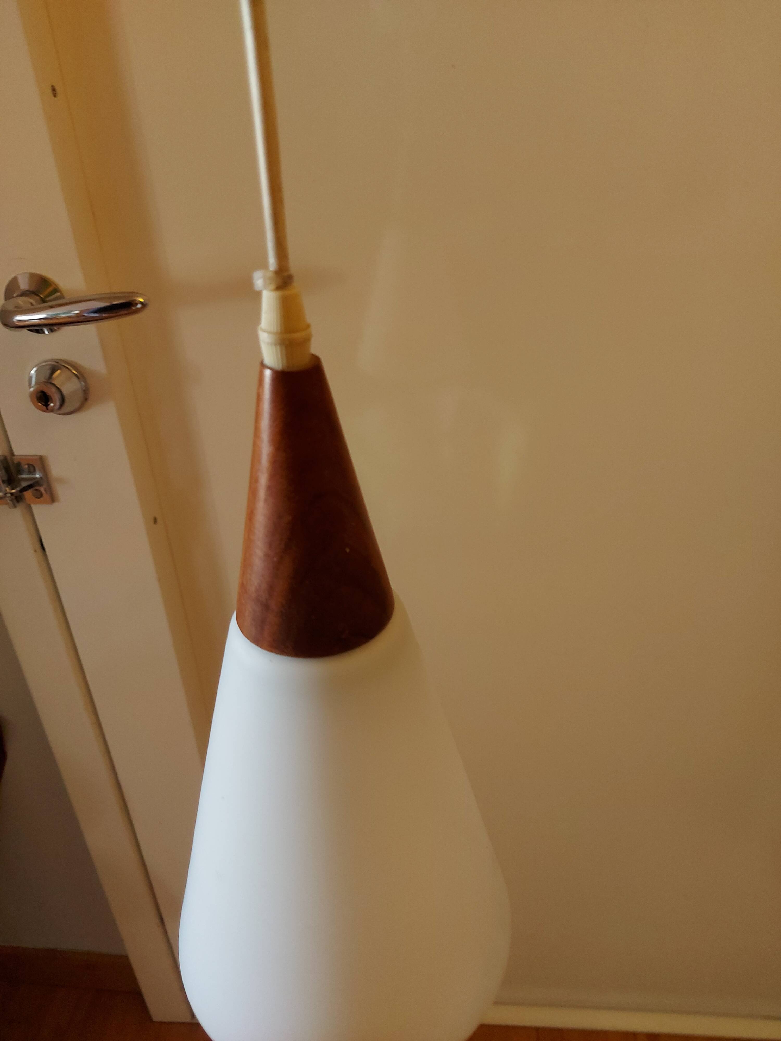 Chandelier, philips pendants, louis kalf