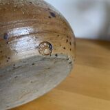 Stoneware oil lamp
