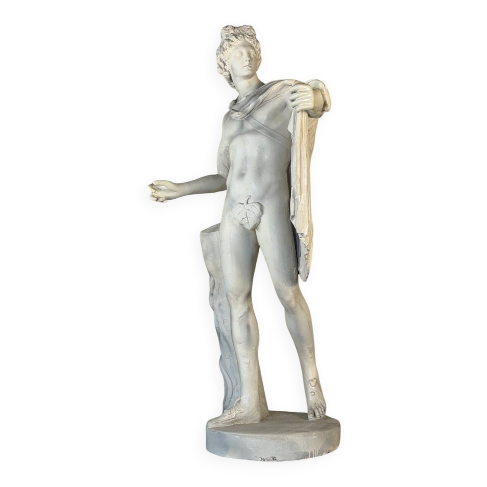 Apollo of the Belvedere, plaster cast after the Antique, around 1900