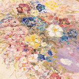 Flower Bouquet from the 1920s, Oil on Canvas, 28 x 38 cm