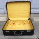 Valise vintage simili cuir noir