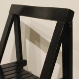 4 chaises pliantes en bois