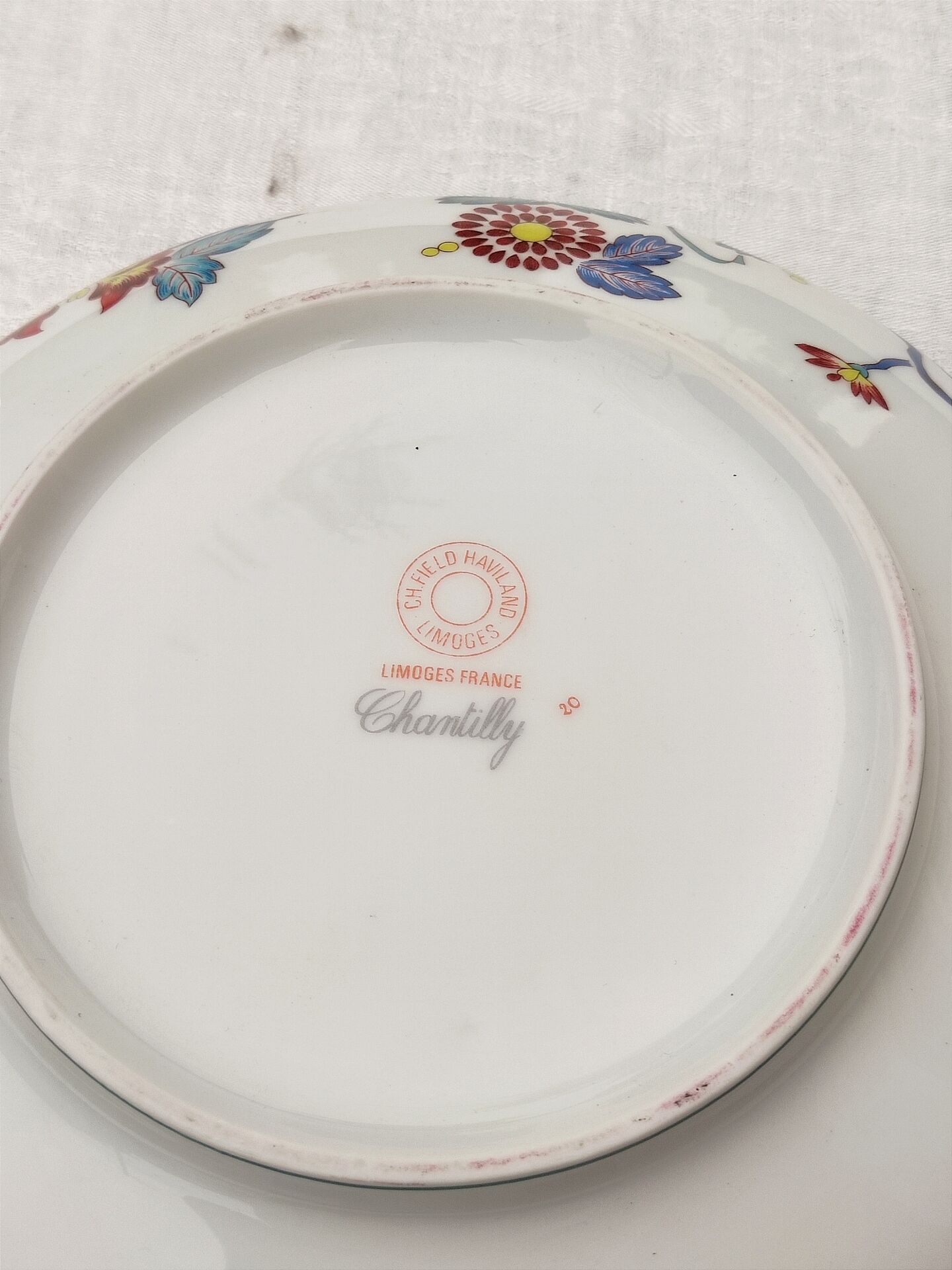 Limoges porcelain salad bowl - Haviland