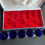 Box of 6 overlay liqueur glasses - Bristol