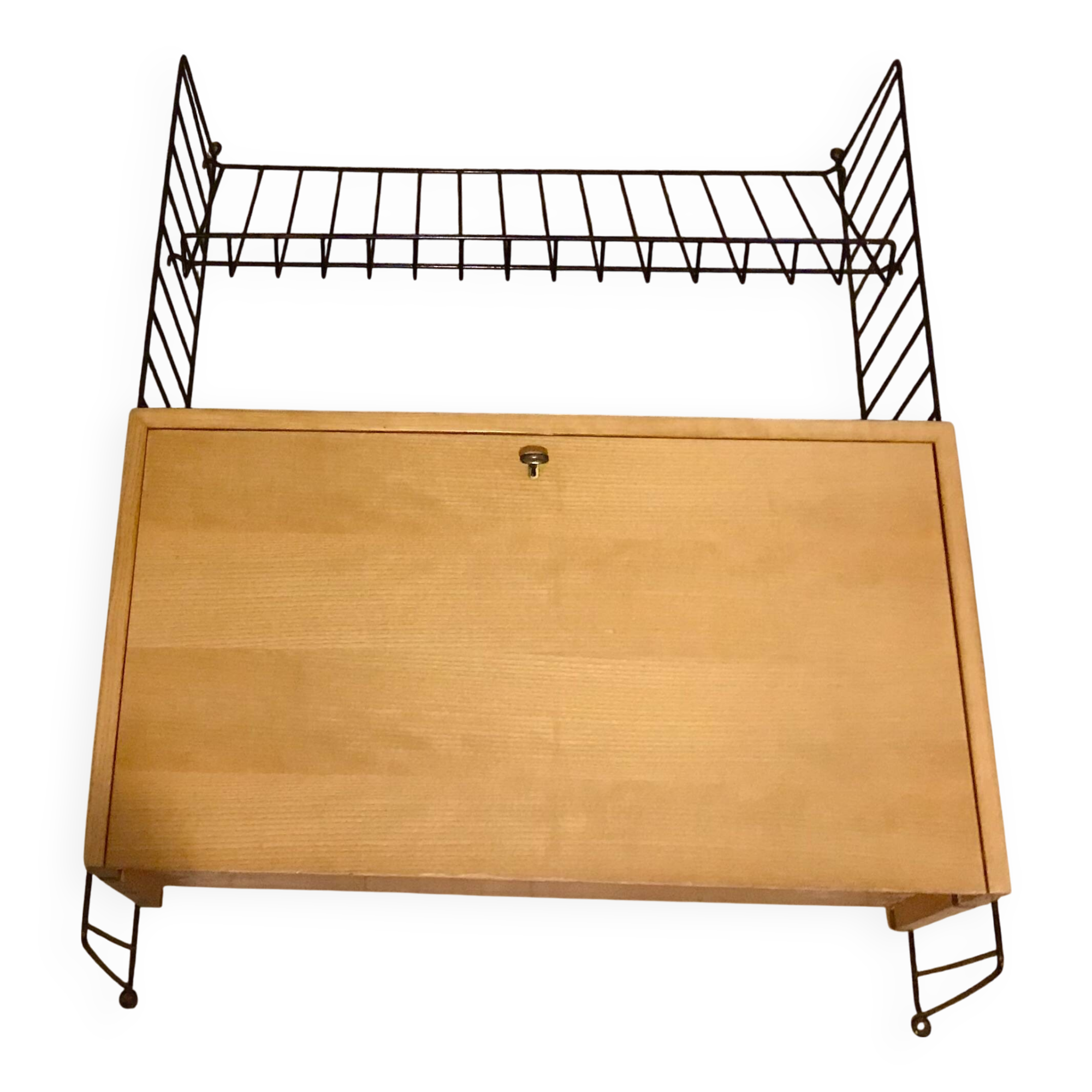 String wall unit with hanging secretary, Sweden 1960