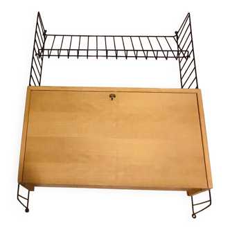 String wall unit with hanging secretary, Sweden 1960