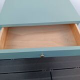 Vintage bedside table revamped