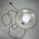Vintage chrome eye wall lamp, 70s