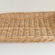 French Provence Large Wicker Basket Tray, Handwoven in France, Late 20th-C