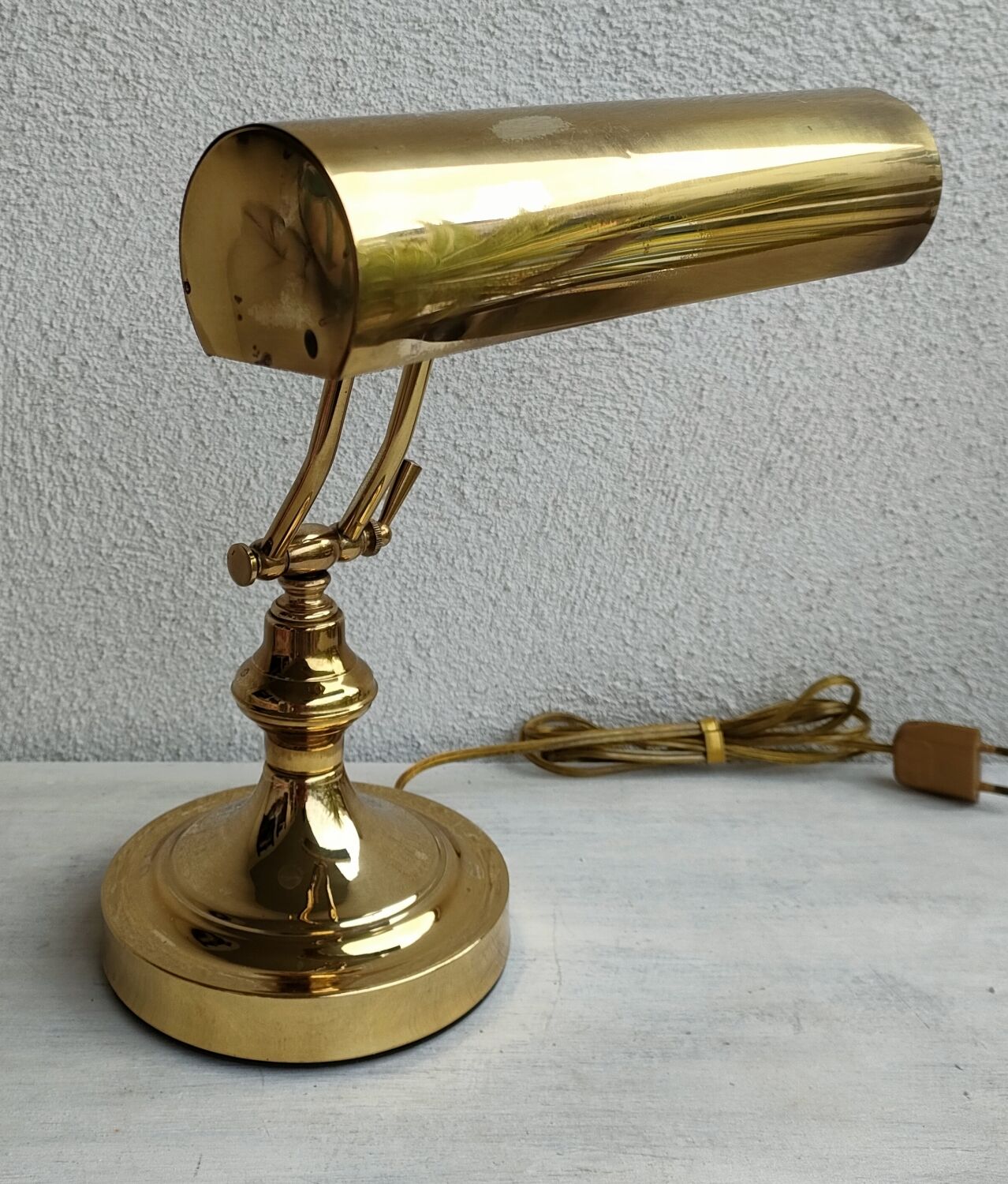 Vintage banker's lamp