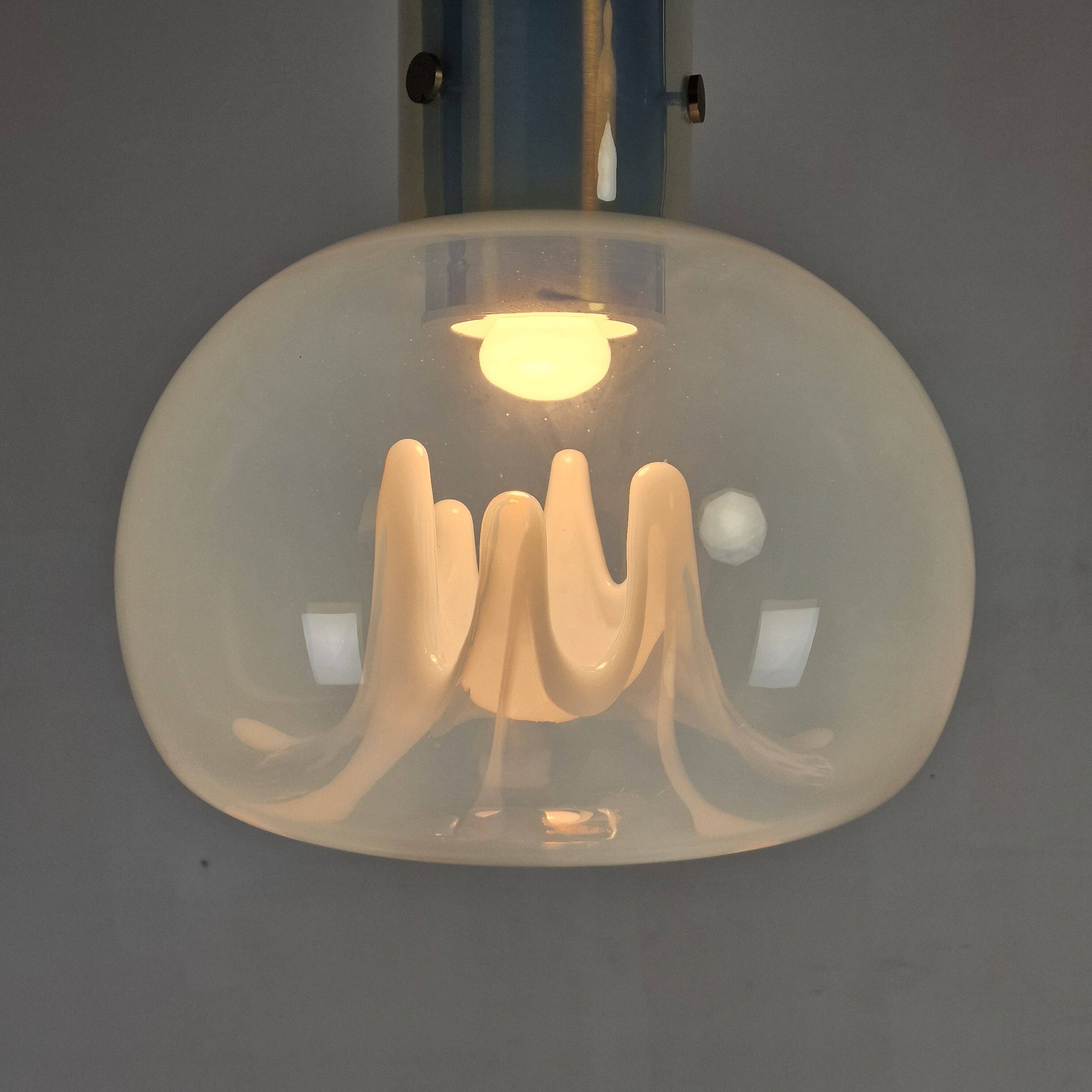 Murano Glass Pendant by Toni Zuccheri for VeArt, Italy 1970s