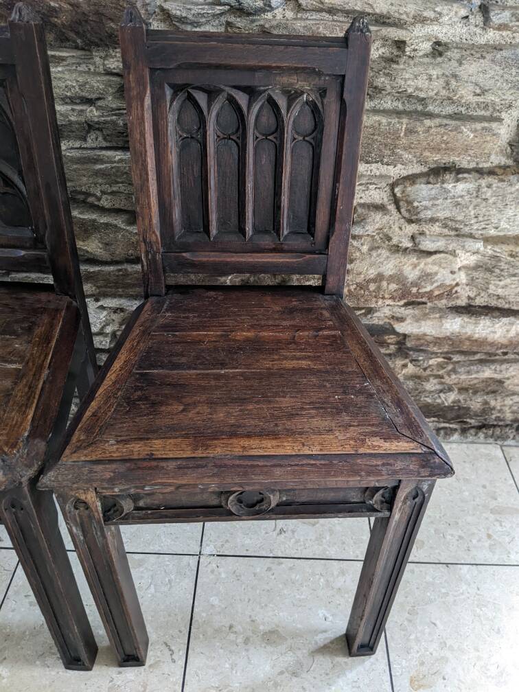 2 church chairs