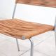 “Miss B” steel lacquered aluminium classic chair by Tito Agnoli