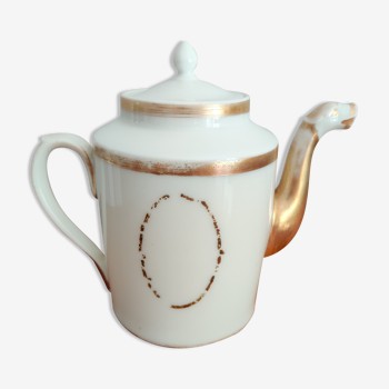 Antique porcelain teapot