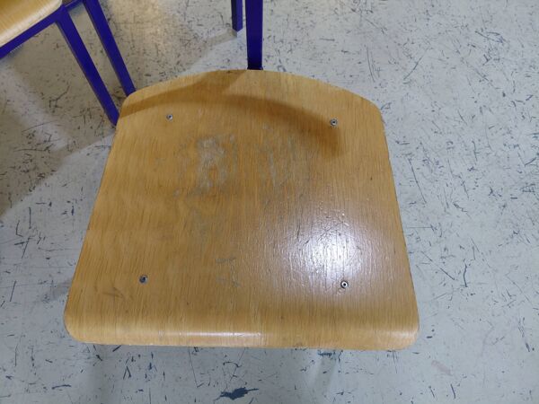 Lot 6 chaises vintage style Marko N1 – piètement trépied