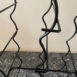 Vintage black bottle holder