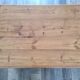 Farmhouse coffee table in solid wood, country style.