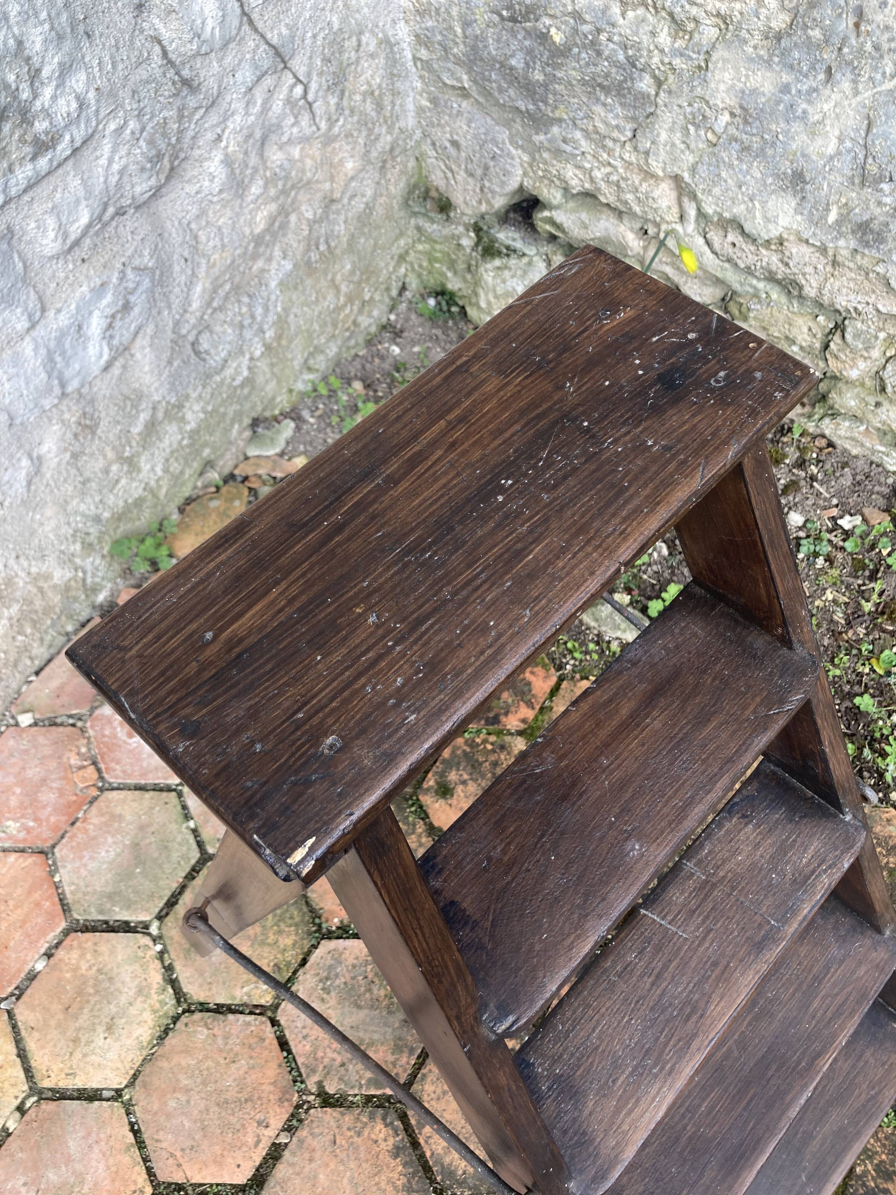 Small vintage stepladder