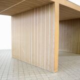 Vitra 'Easy edges' table by Frank Gehry 1972 vintage design