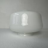 Ancienne lampe potence & opaline xl vintage