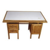 Large oak architect desk / table 1940's