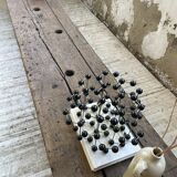 Workbench bench coffee table solid oak XXL