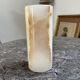 Vase vintage en onyx 1970