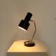 Vintage black and brass lamp from the 1970s