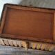 Old wooden basket