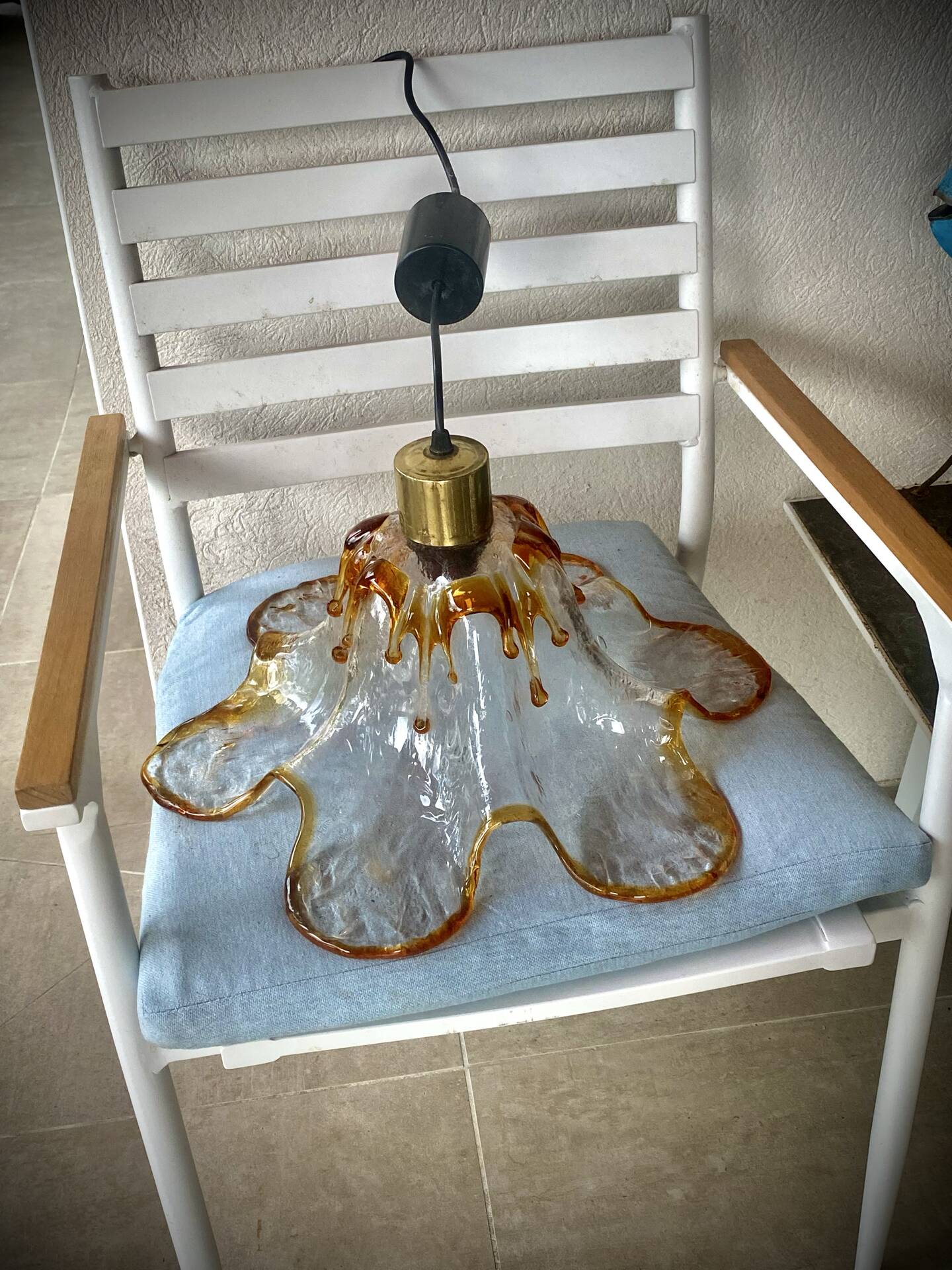 Murano glass pendant light
