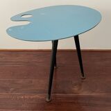 Palette-shaped side table, Lucien de Roeck, 1950s