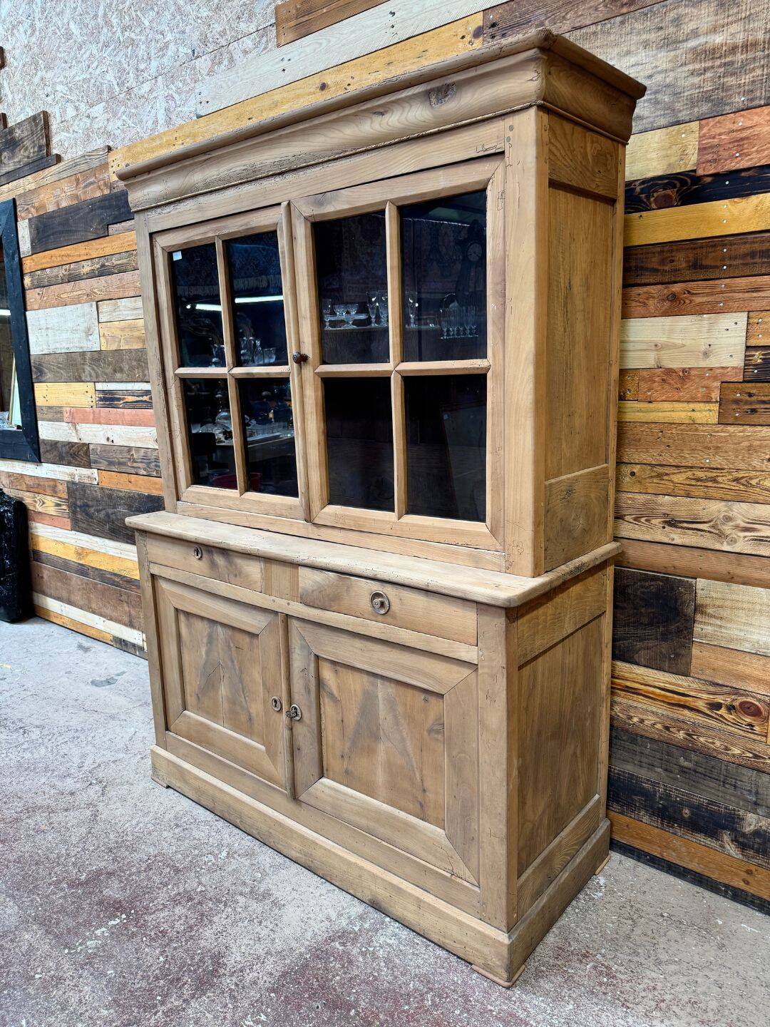 Antique sandblasted dresser