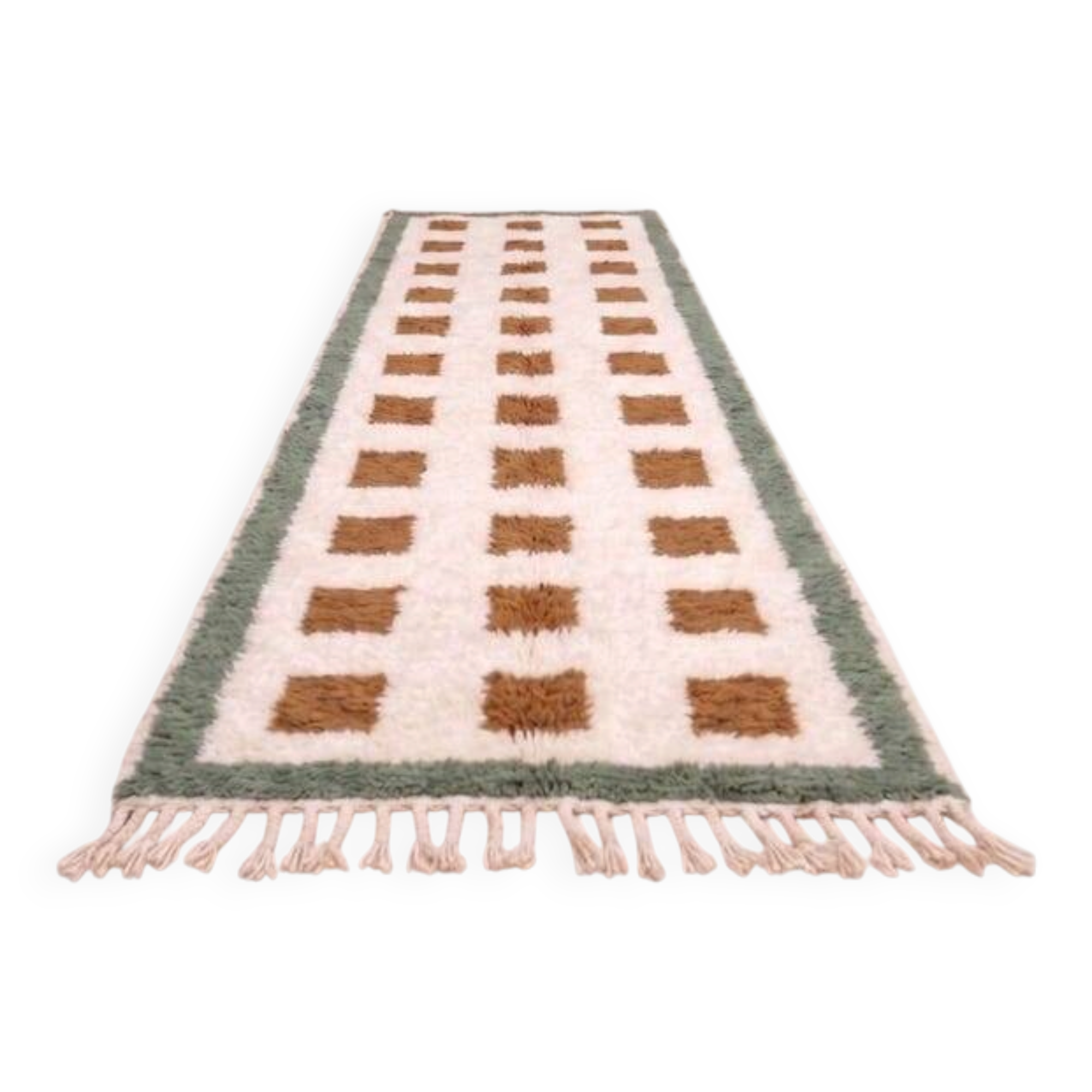 Handmade runner rug 300cm x 100cm