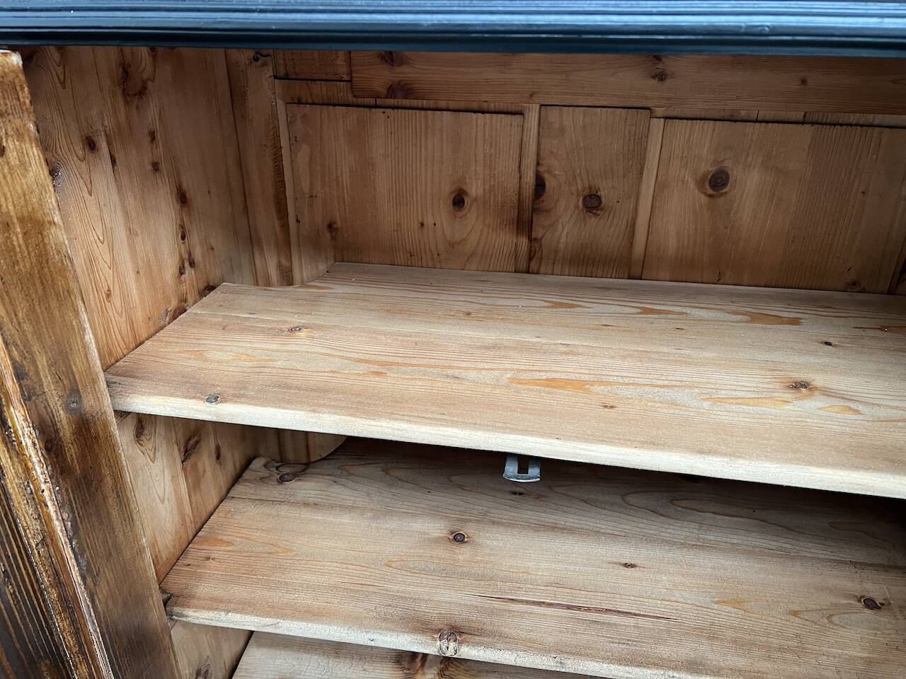 Corner sideboard, 1900s completely restored