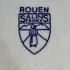 Old plate Les Salins Rouen