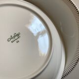 Set of 6 plates cap mid century neo classic Scandinavian 1960