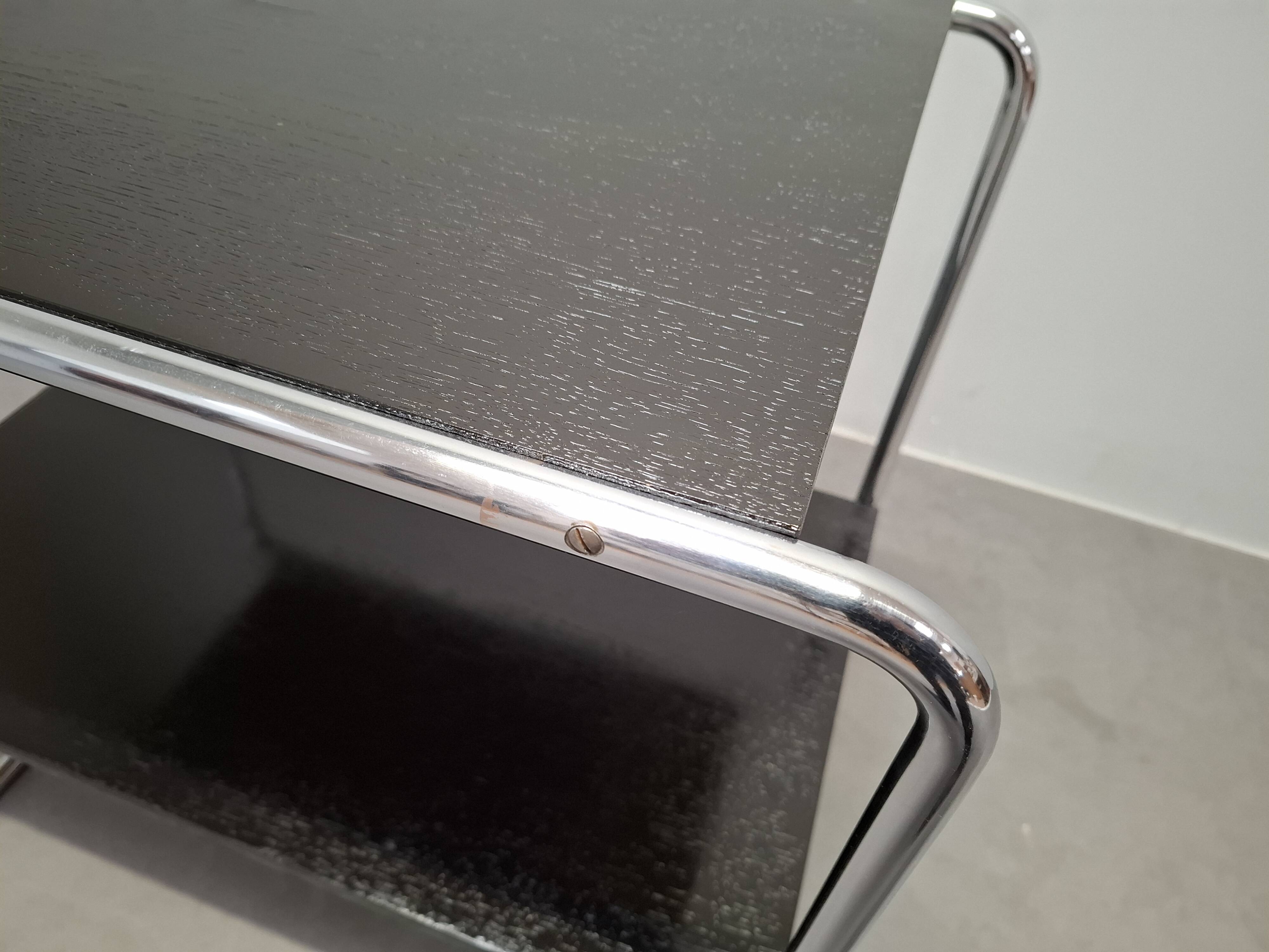 Bauhaus Side Table Attributed to Marcel Breuer, Czechoslovakia