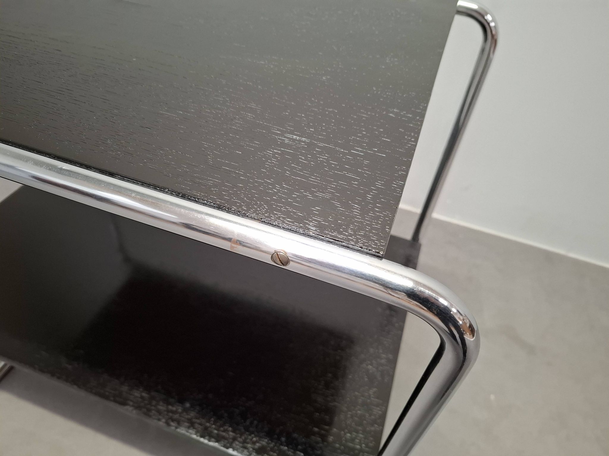 Bauhaus Side Table Attributed to Marcel Breuer, Czechoslovakia