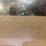 Engraving of a landscape