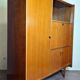 Vintage secretary cabinet from the 60s in teak