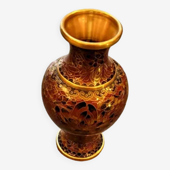 Old cloisonné vase