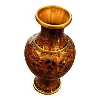 Old cloisonné vase