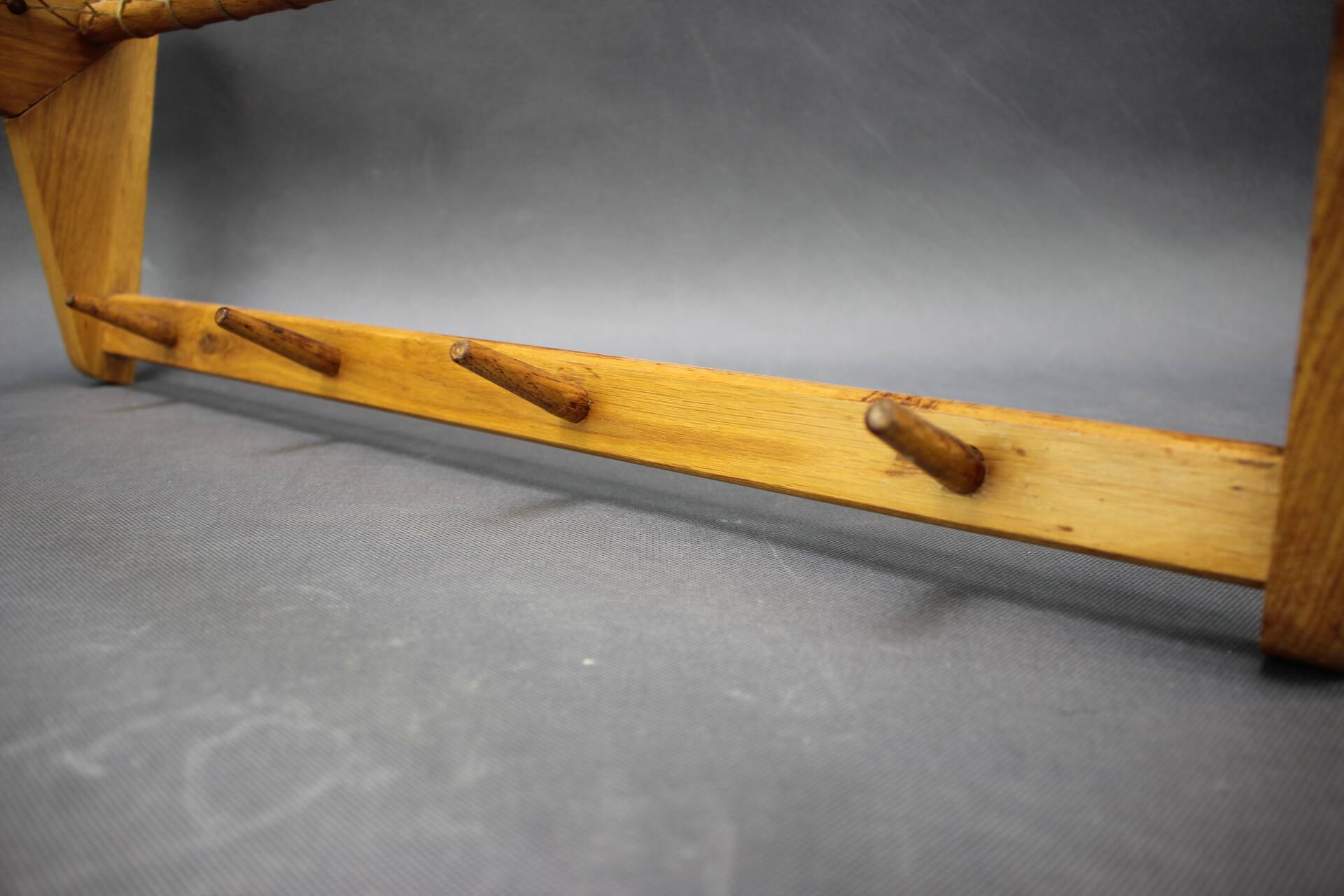 Mid-Century wall coat rack