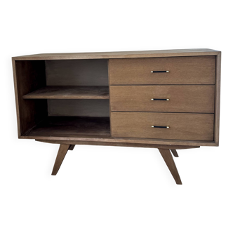 Compass foot chest of drawers