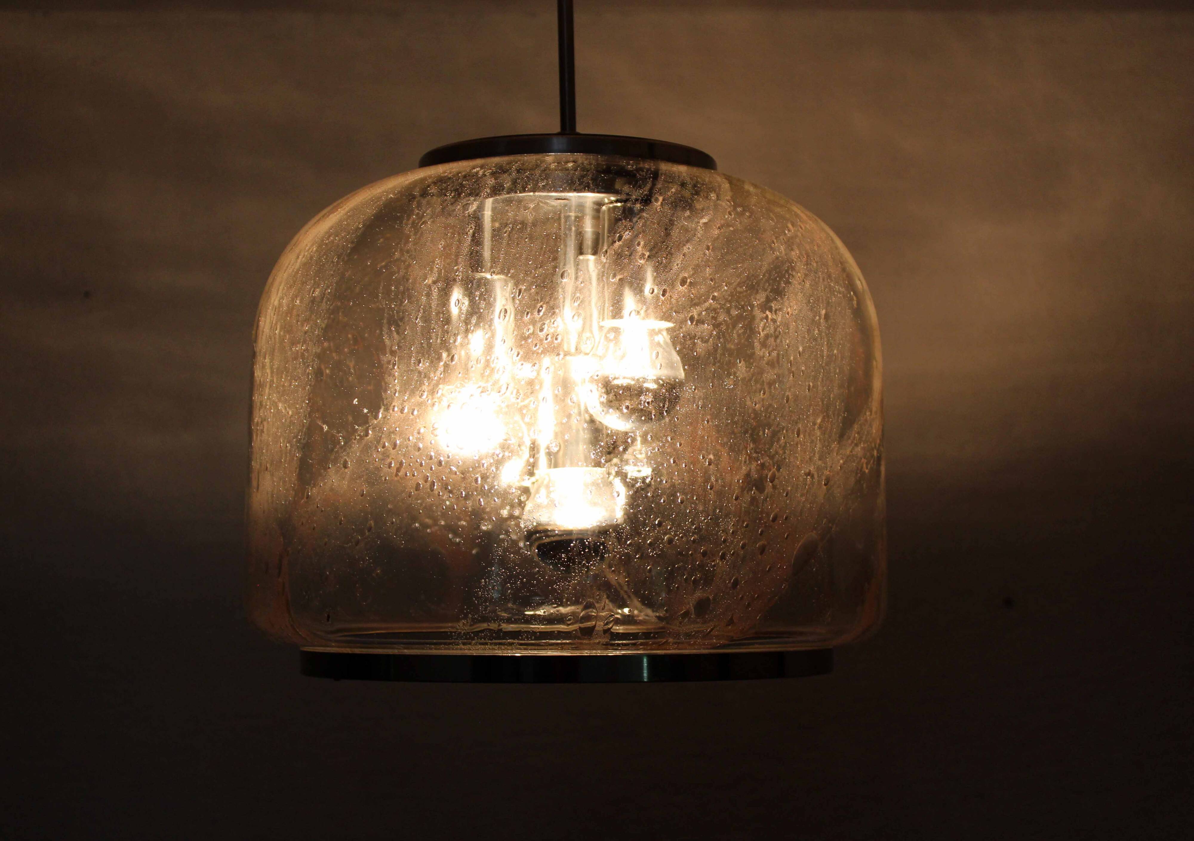 Murano glass pendant light 1970