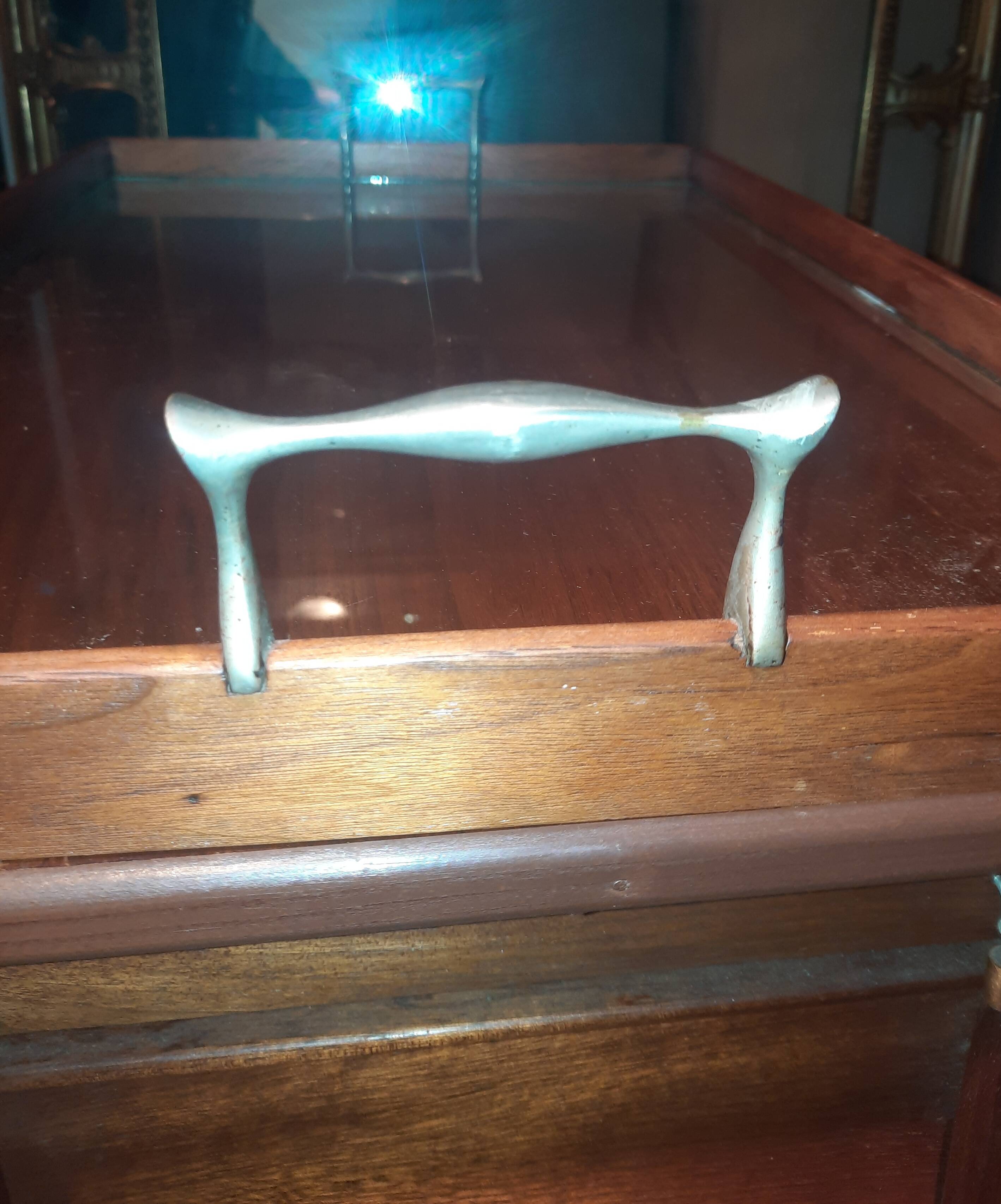 Sideboard with four drop-leaves