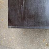 White and brown wooden chest of drawers from the 80s